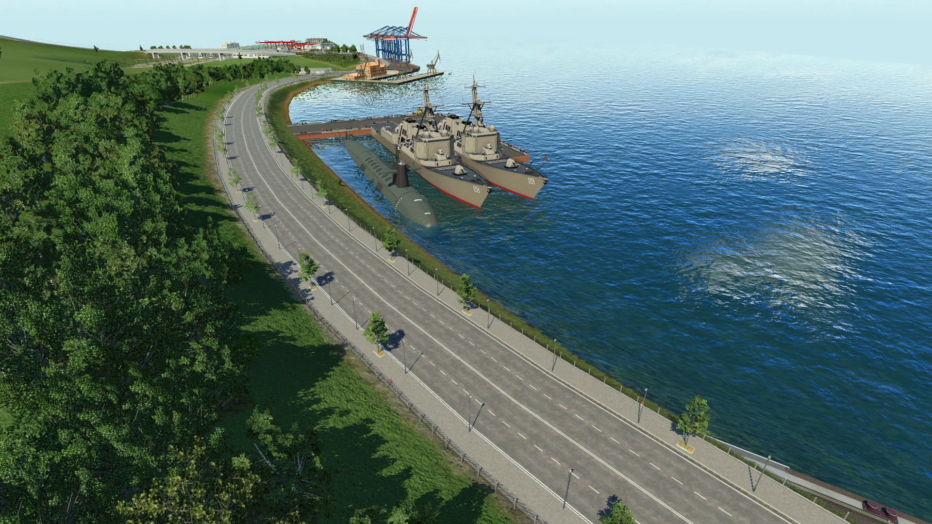 Kleine Militärbasis