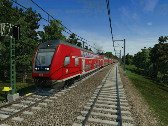 NRW Doppelstock Zug