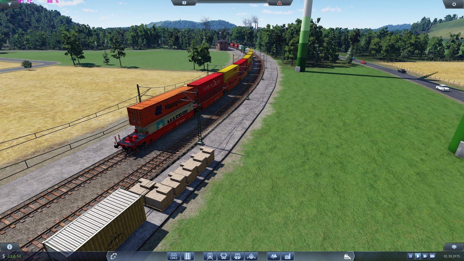 DTTX - Doppelstock Containerwagen