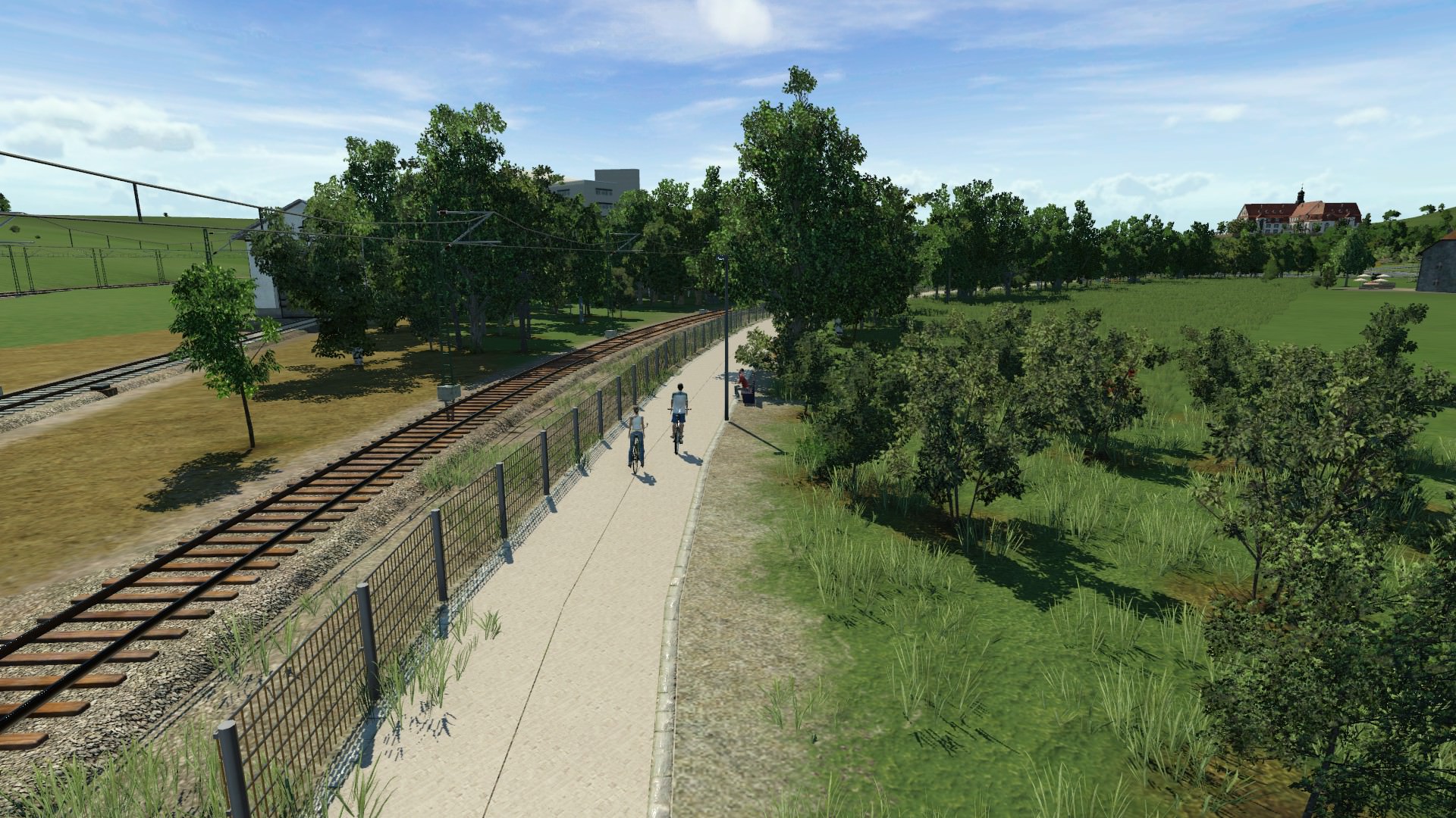 Versuch Radfahrer 1