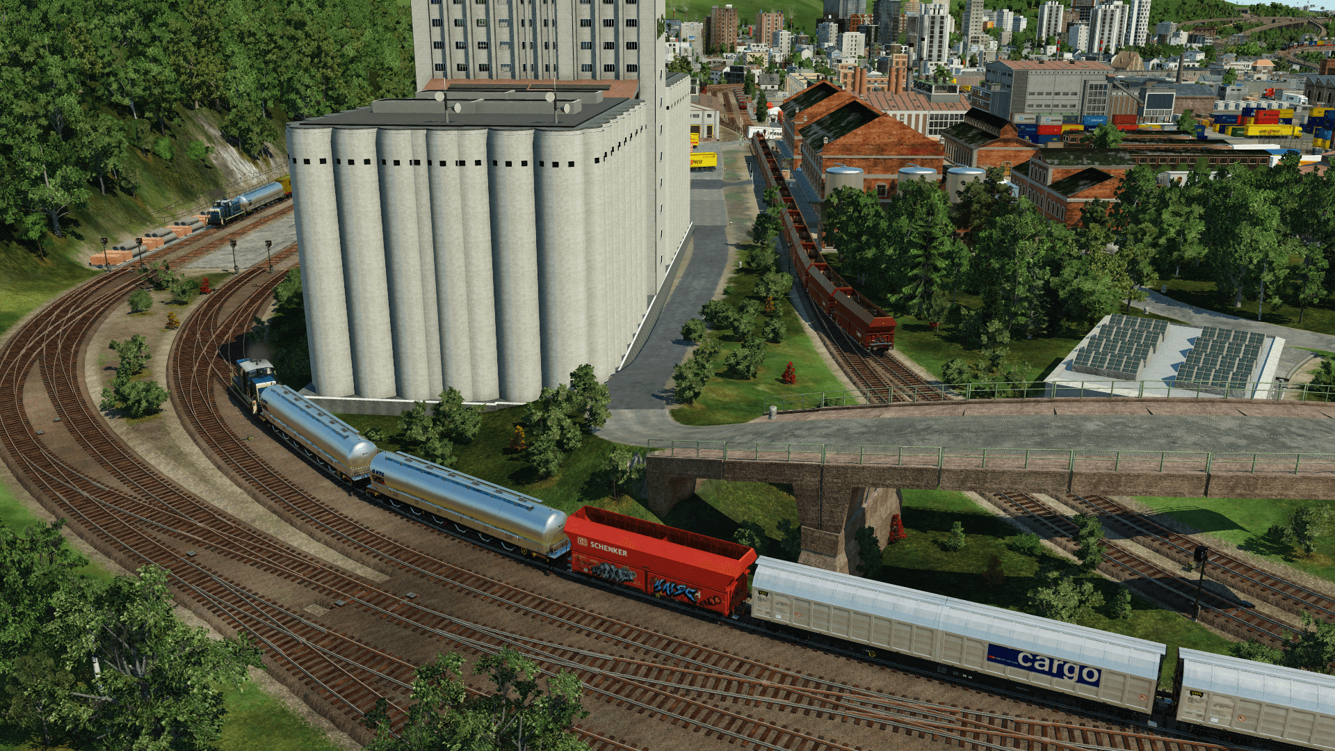 Rangierbahnof in Löhne Idustriegebiet 2