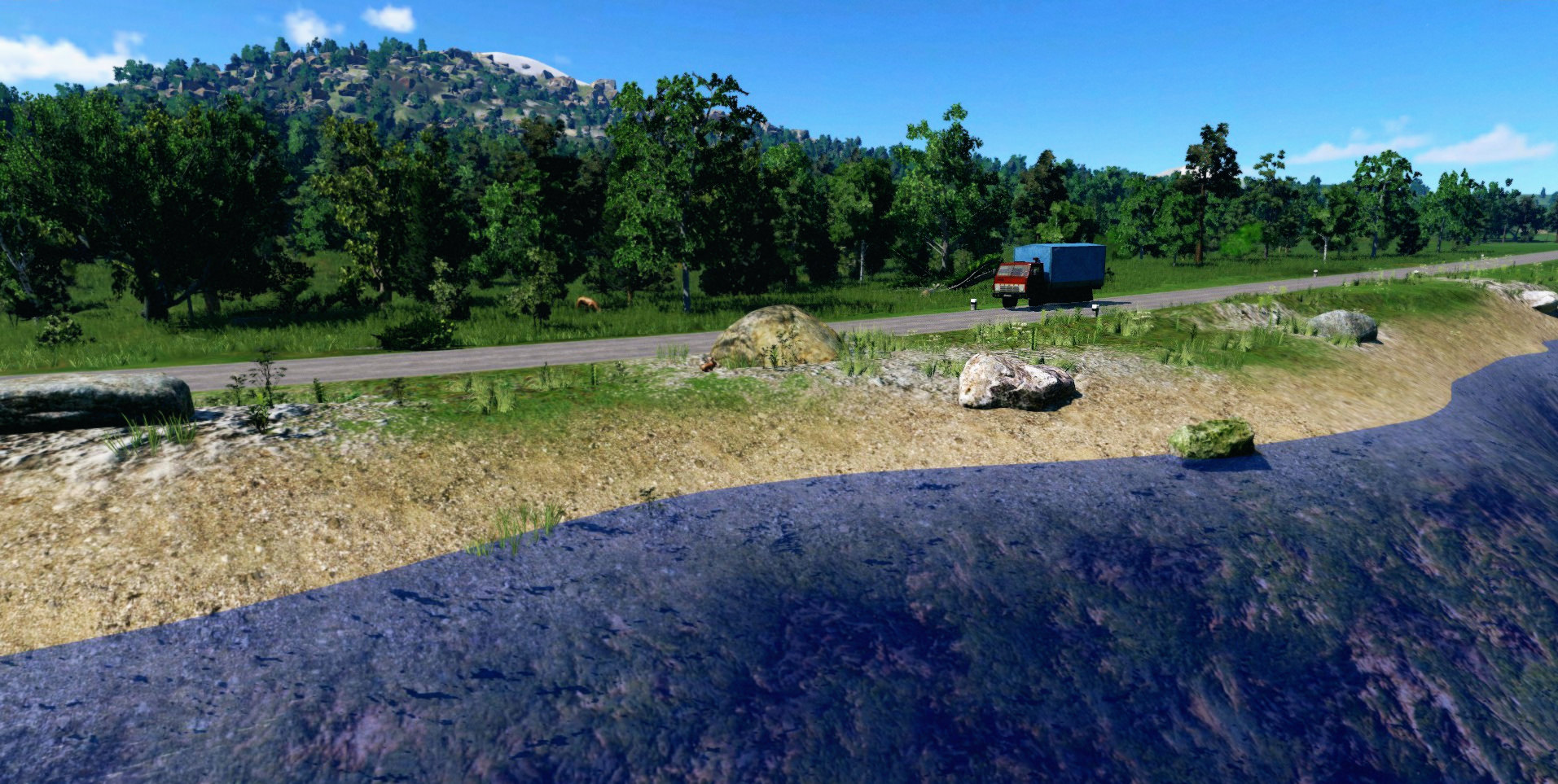 Russian truck KAMAZ-5320