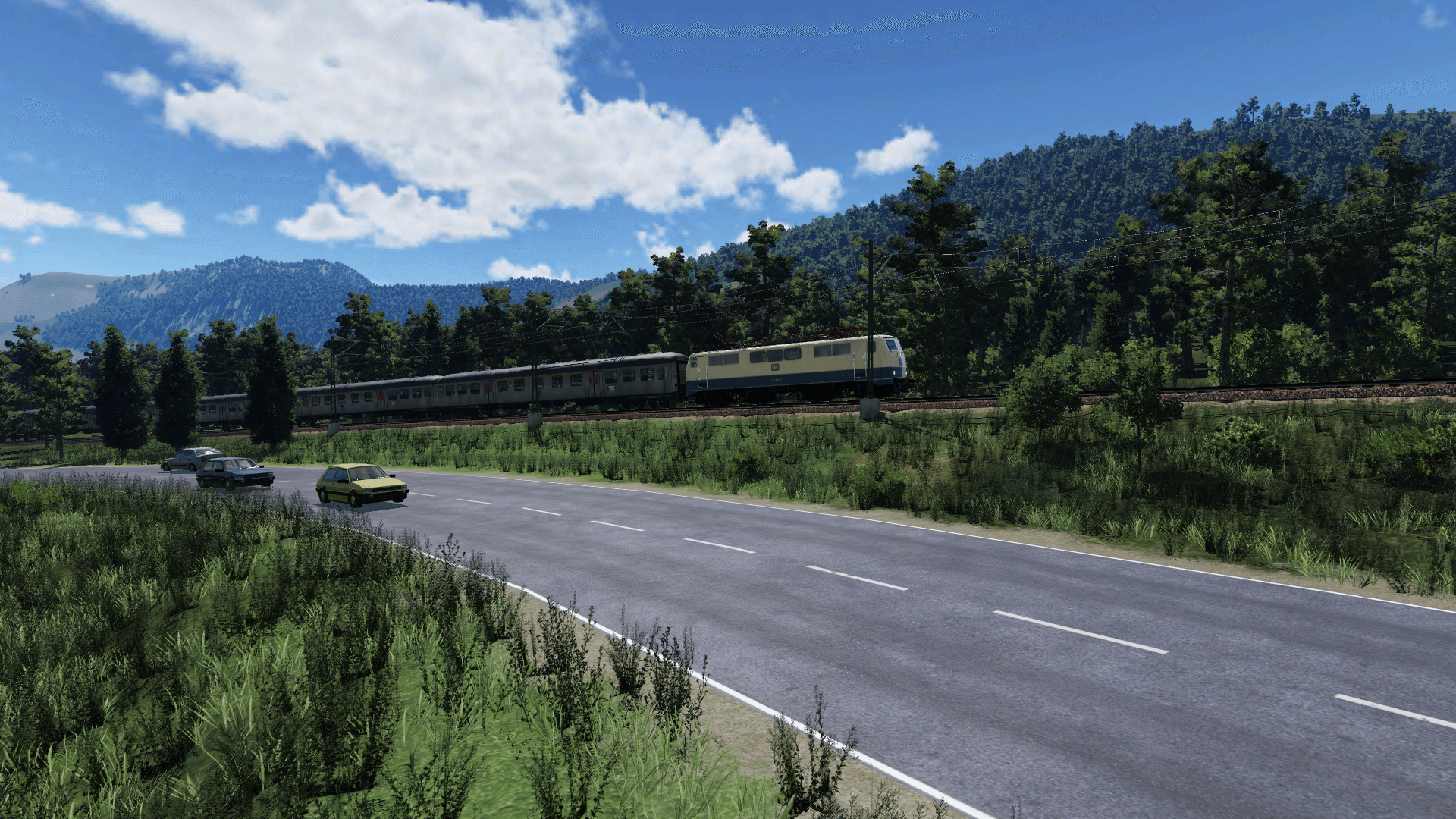 RE 2 mit Silberlingen auf dem Weg in Richtung Hannover
