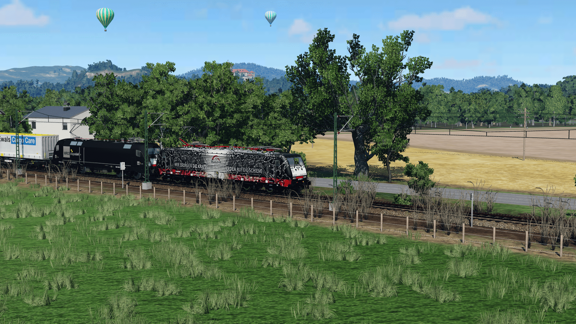 Über die Nebenbahn
