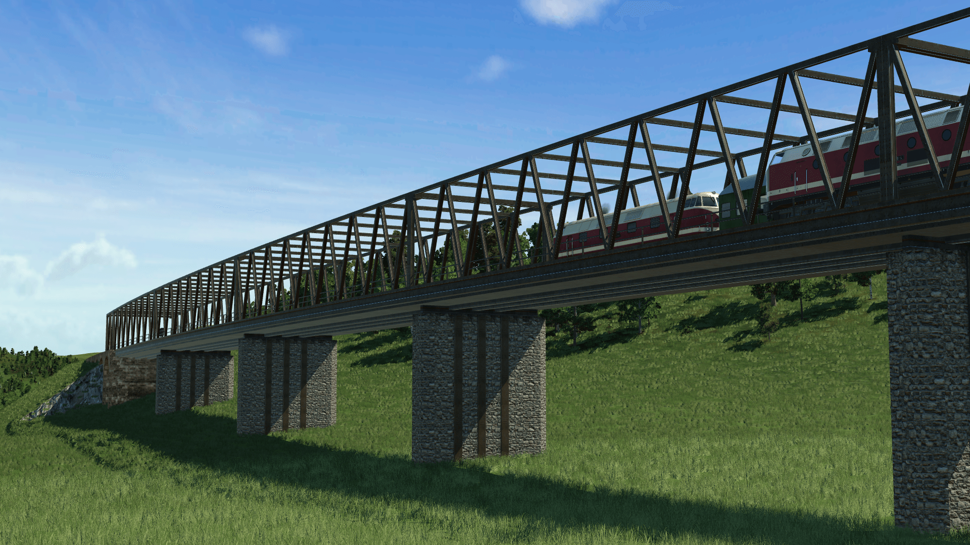 Parallelausfahrt - andere Blickrichtung