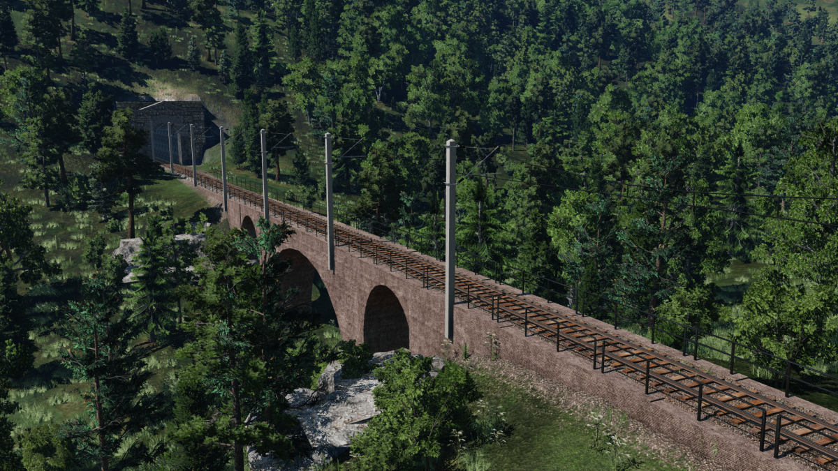 Überarbeitetes Viadukt