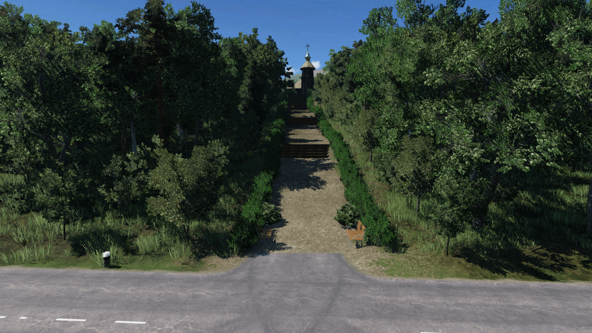 Road to the church