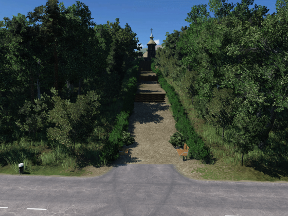 Road to the church