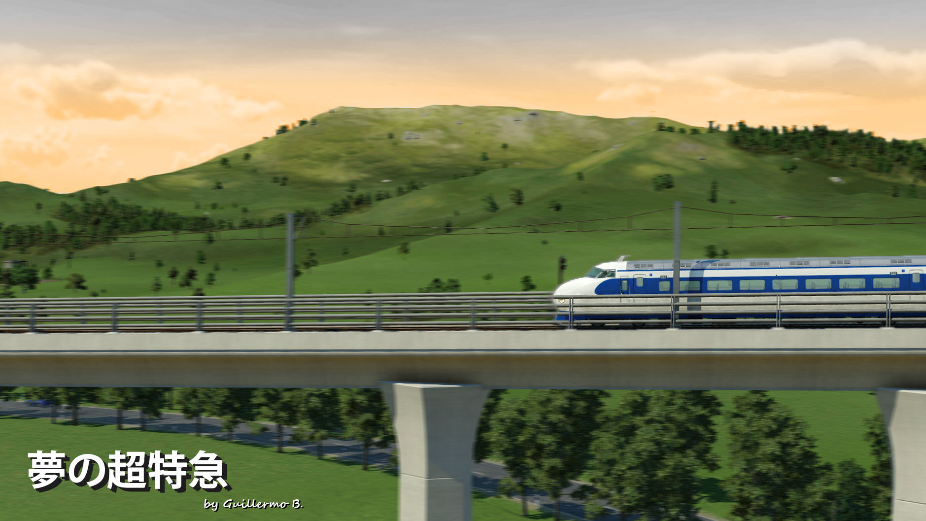 The super express of the dreams