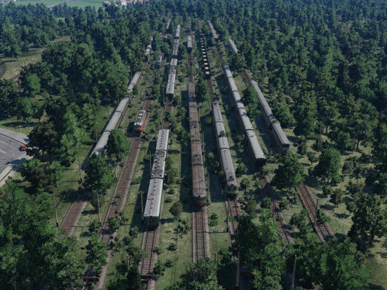 Train Graveyard in Russia #1