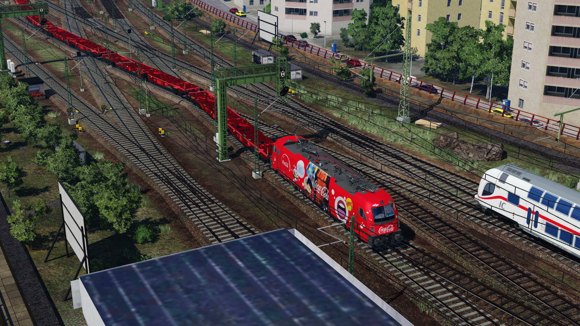 Leerzug nach Coswig