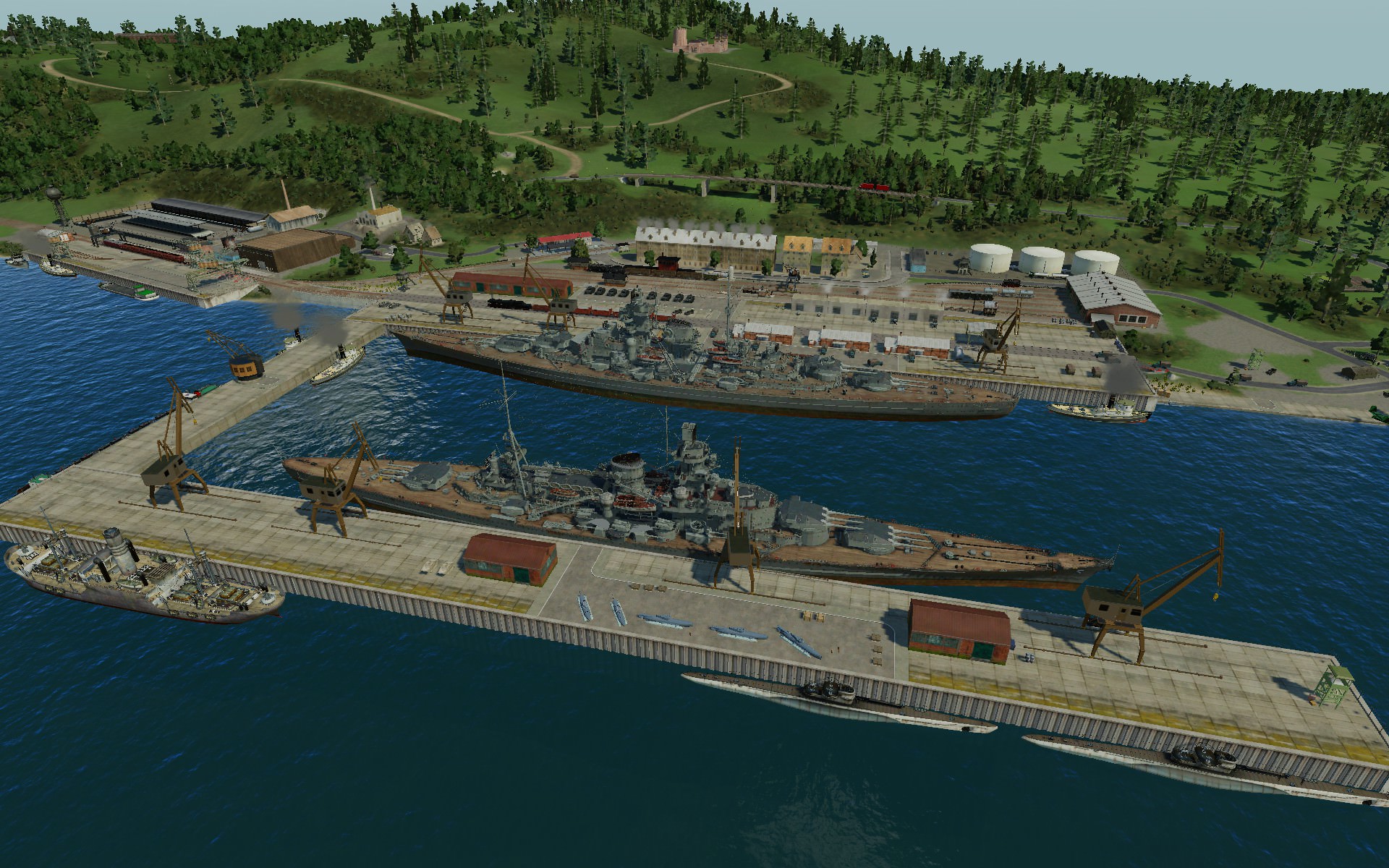 Marine - Hafen_Gesamtansicht