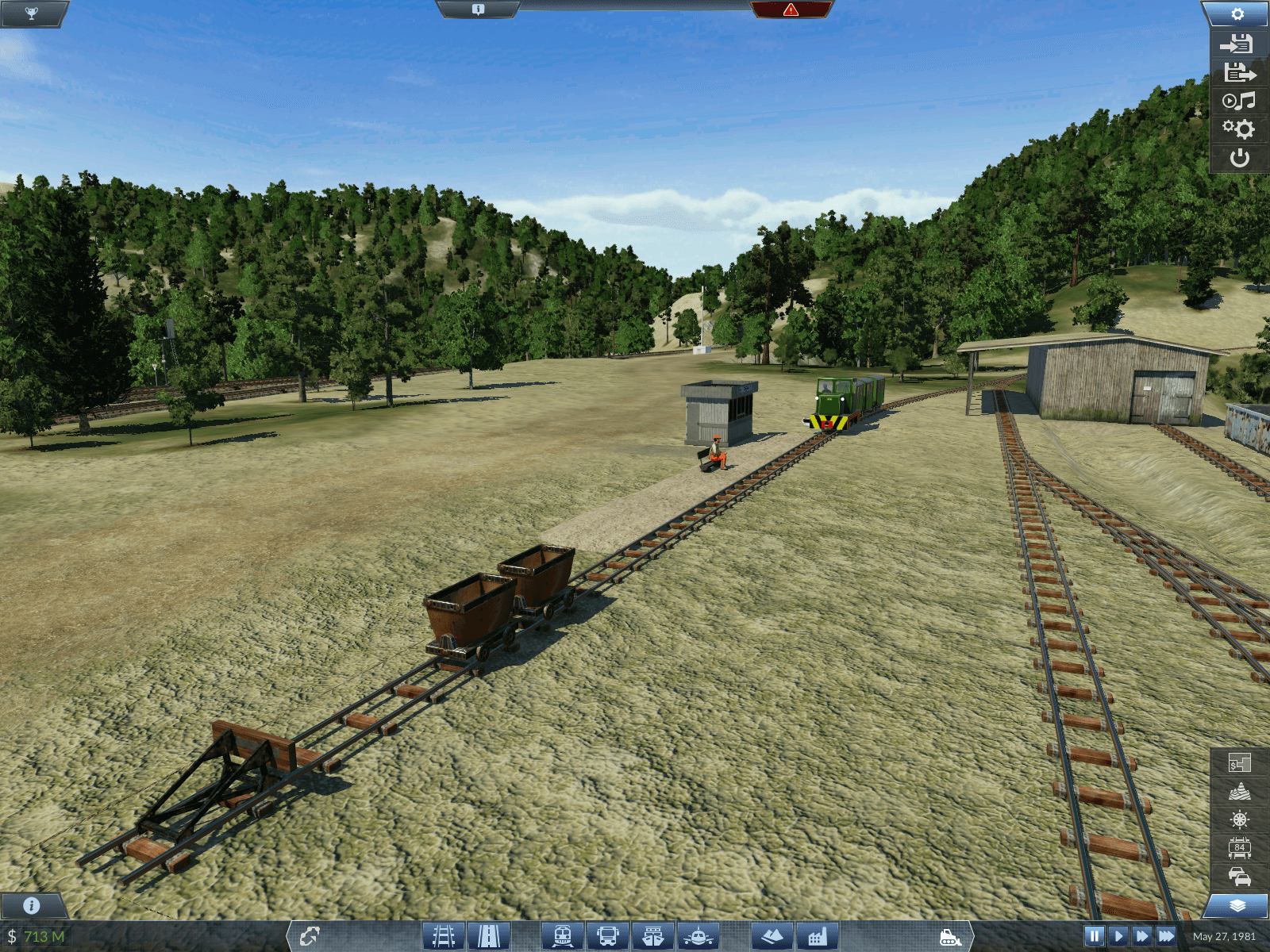 Miner's train