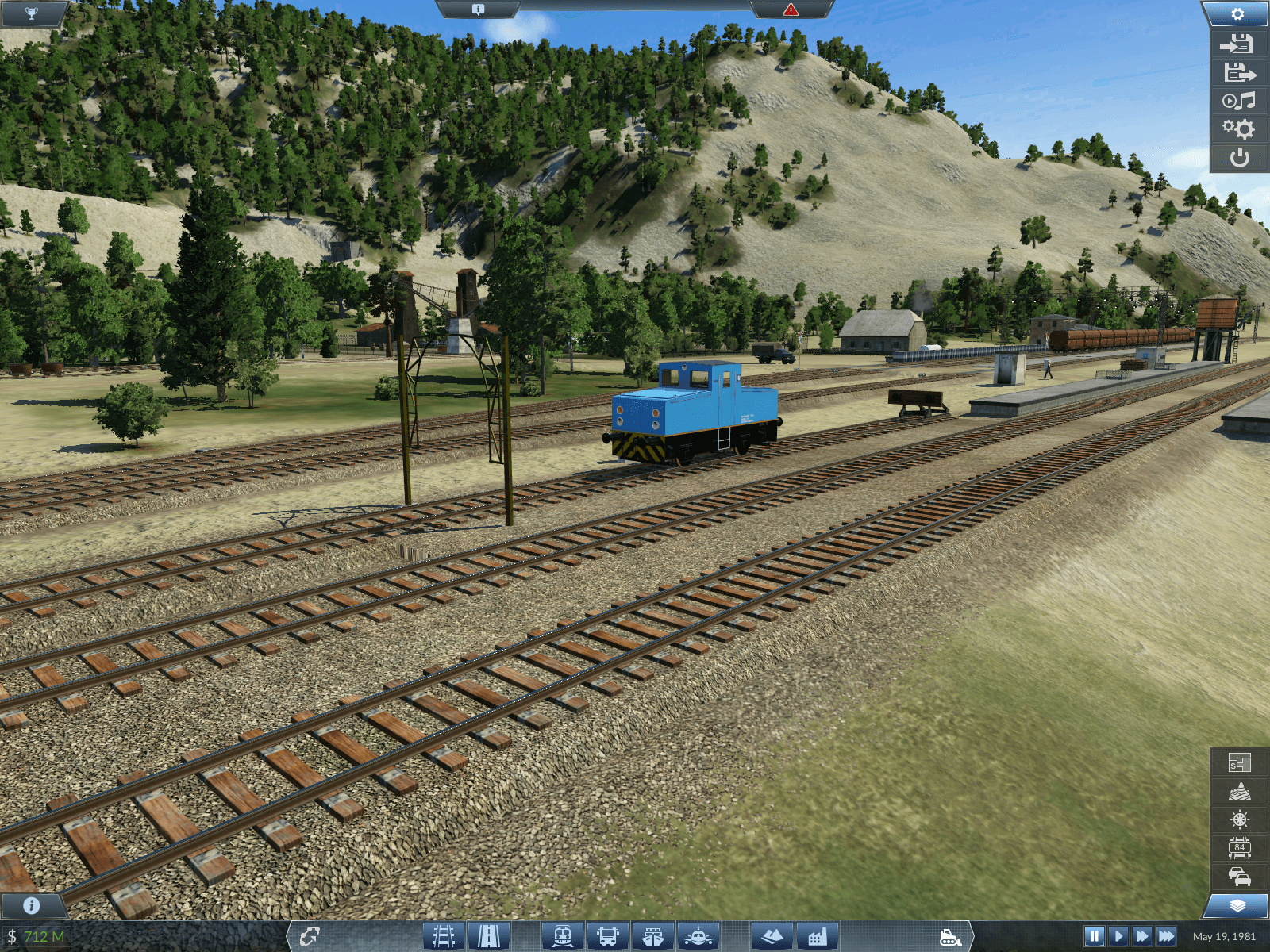 Battery shunting locomotive
