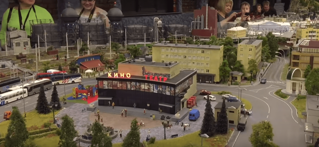 Layout von Russland in St. Petersburg