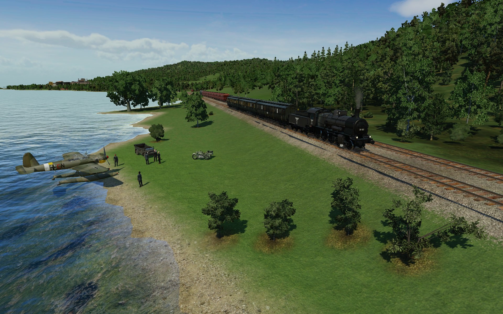 BR 38,2 auf der Uferstrecke