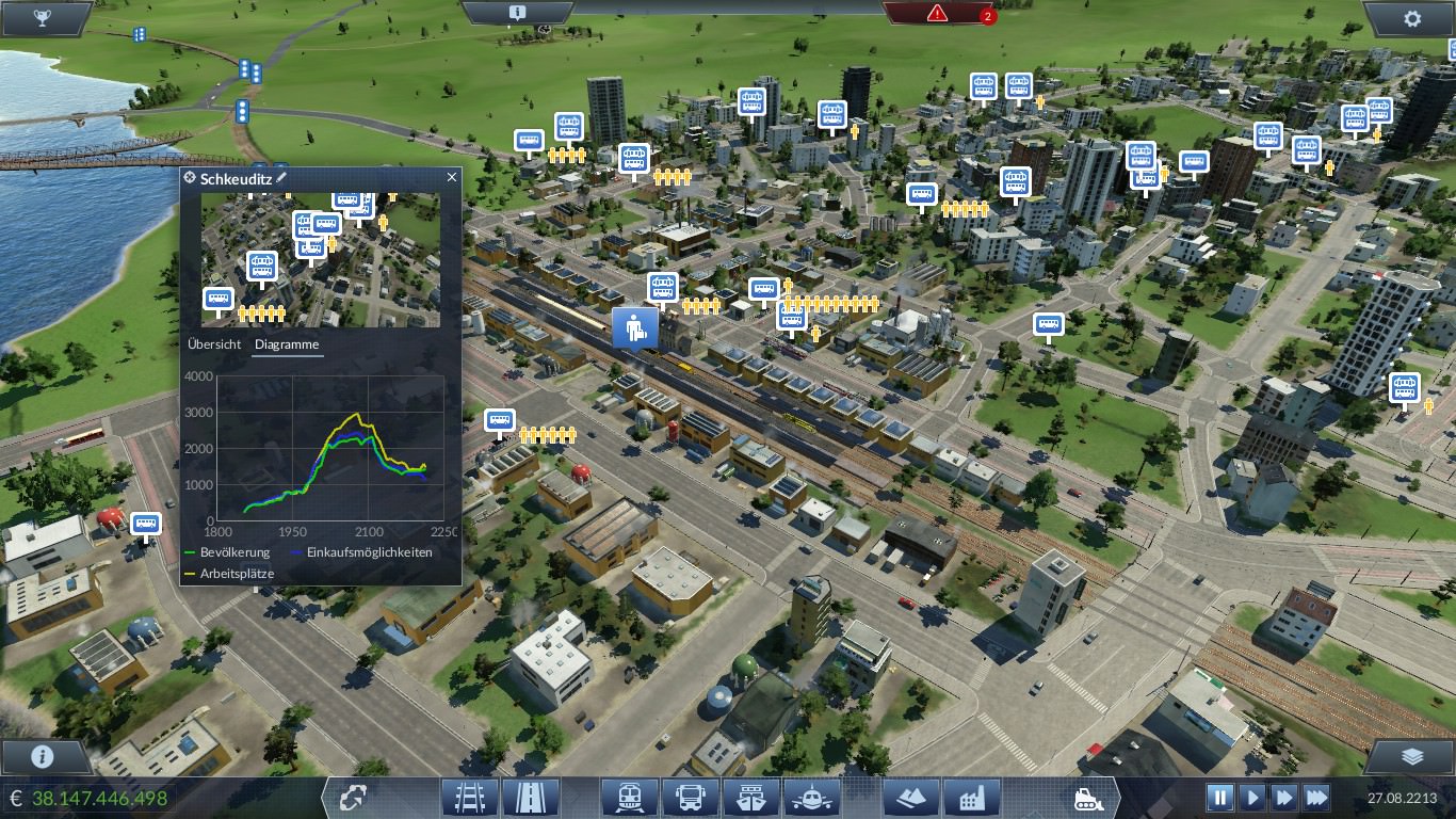 Der Niederganz der Eisenbahnerstadt Schkeuditz