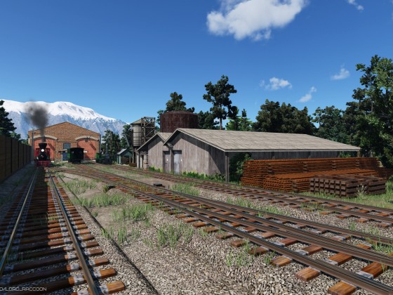 Tiny American steam depot #2