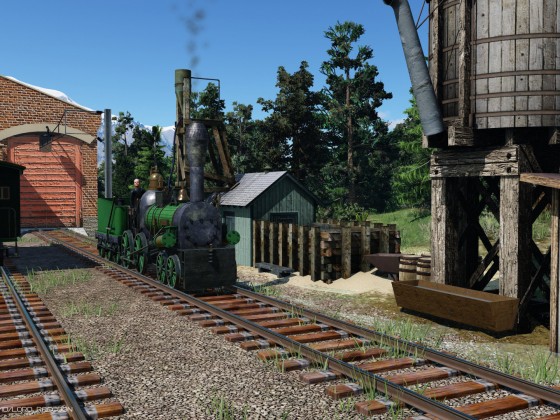 Tiny American steam depot #3