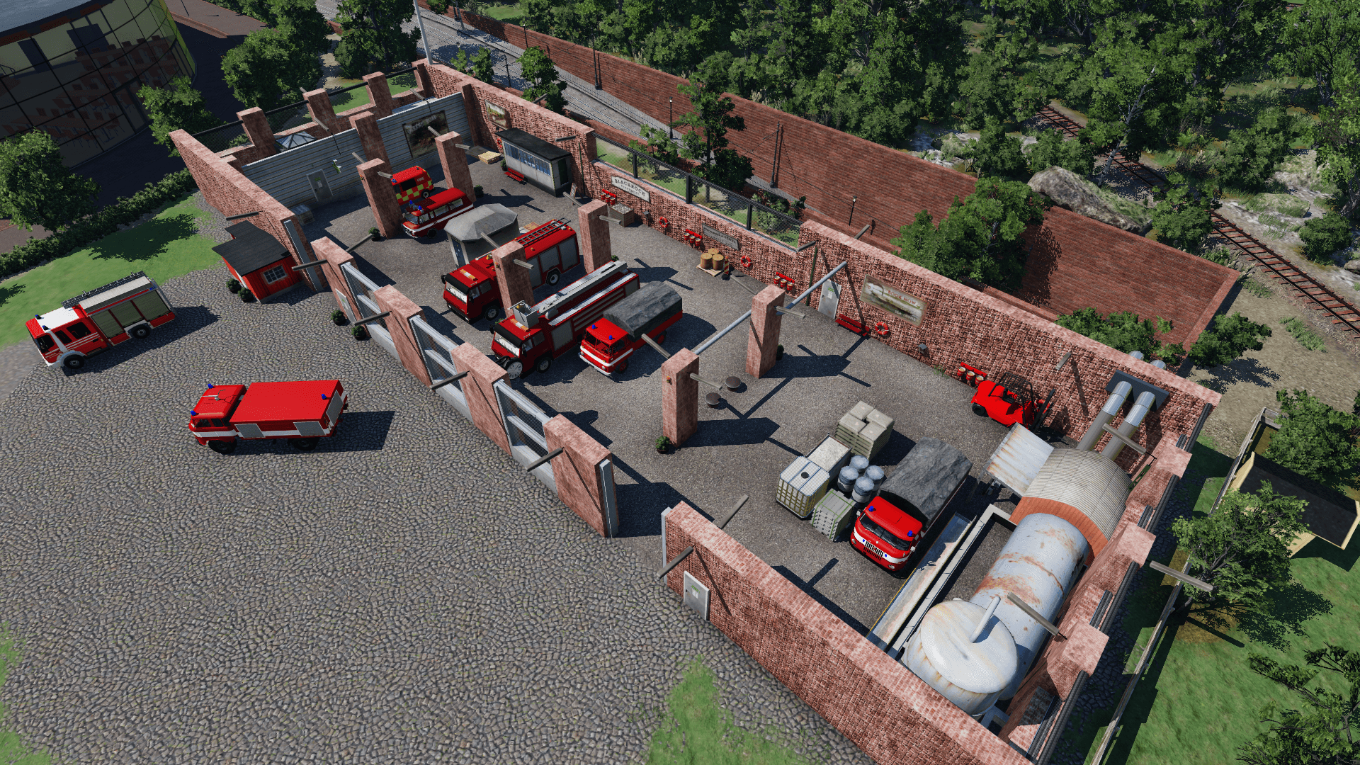 Feuerwehrdepot oder zumindest soll es mal eines werden :D