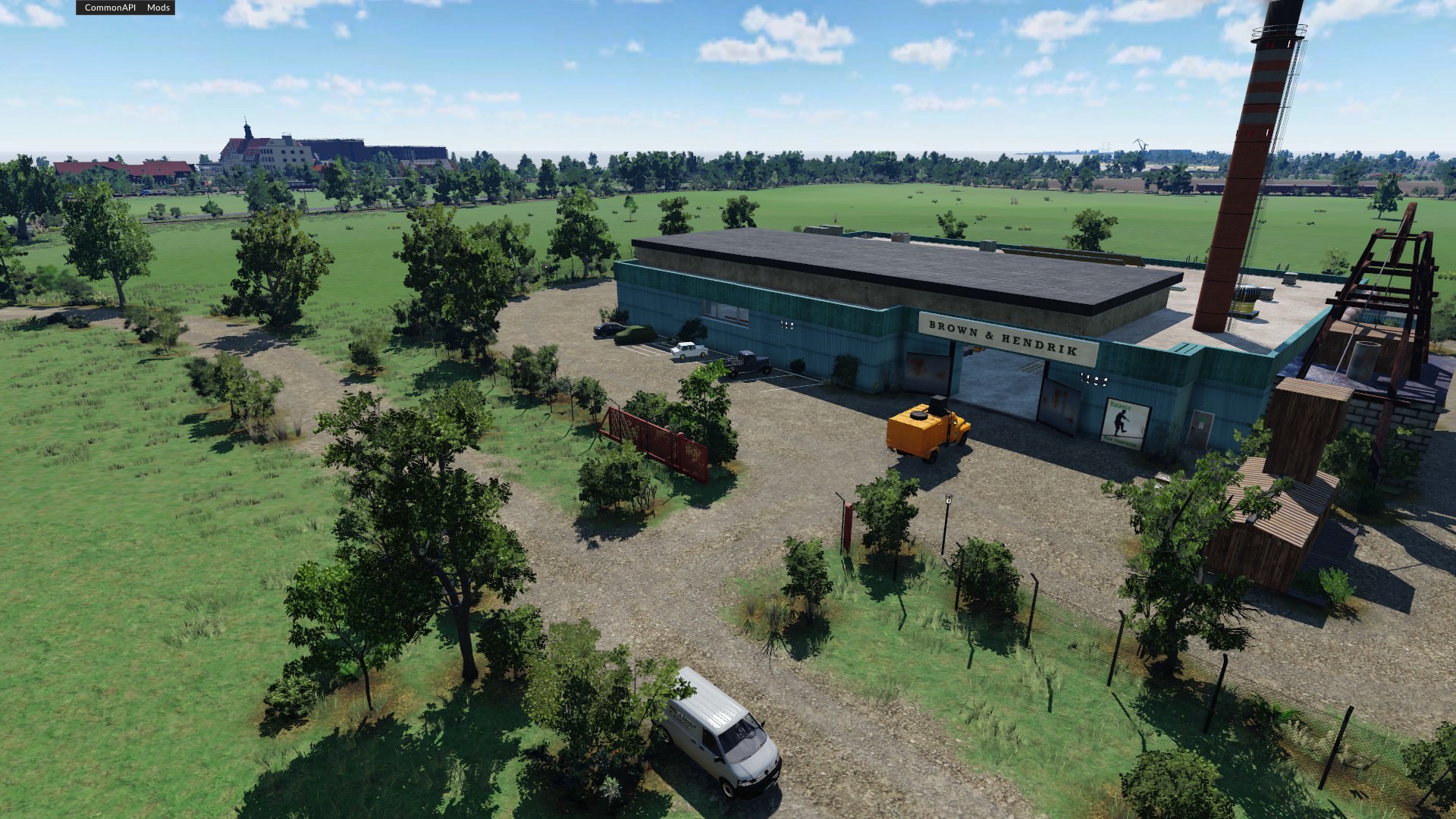 Müllverbrennungsanlage (Modulbau aus Modteilen mit Innenaustattung)