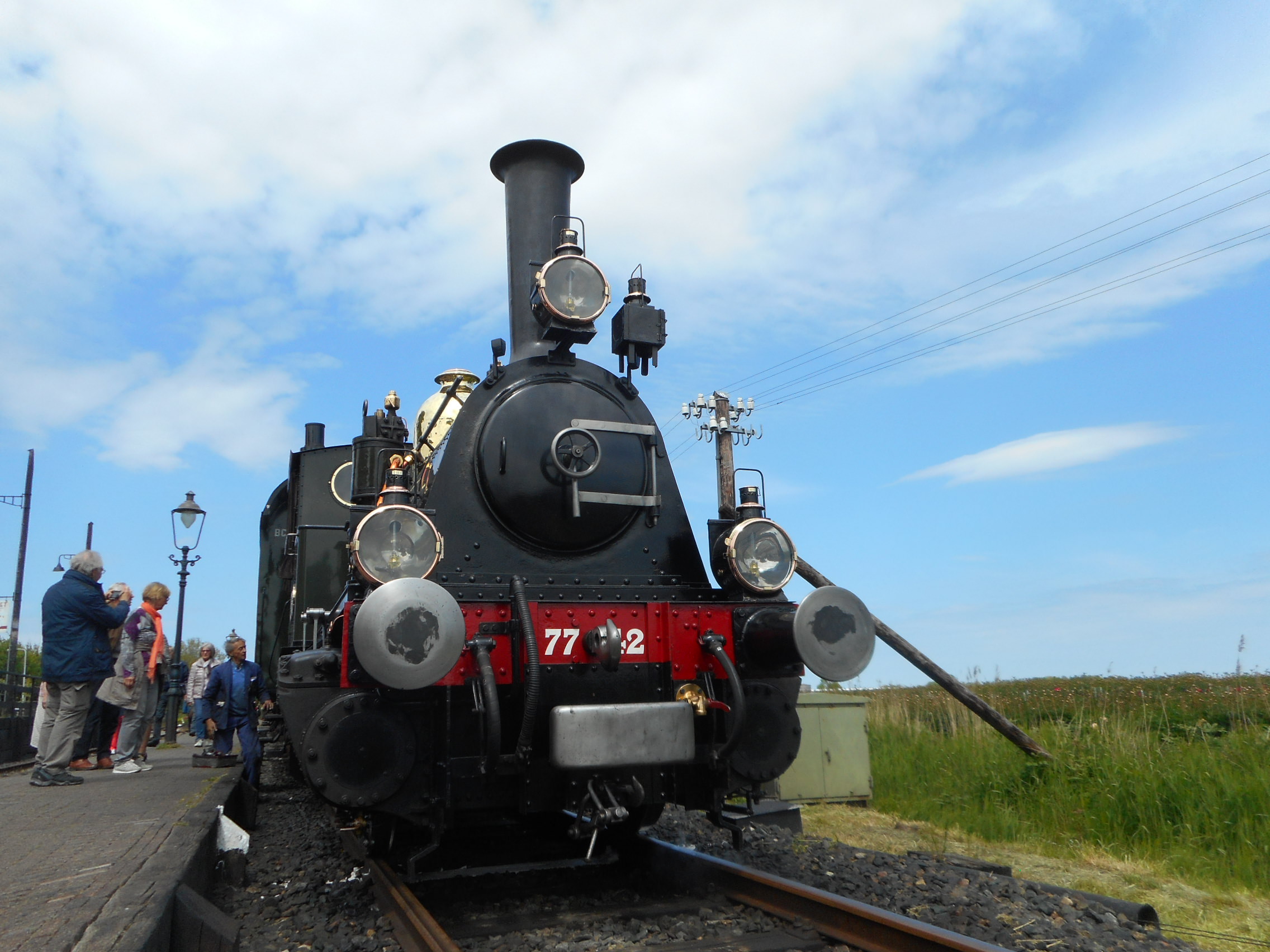 Stoomtram naar Horn