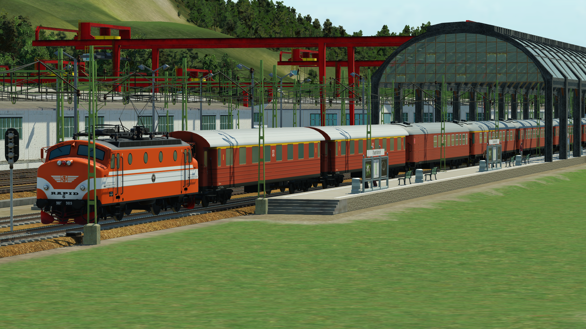 Swedish State Railways Expresstrain