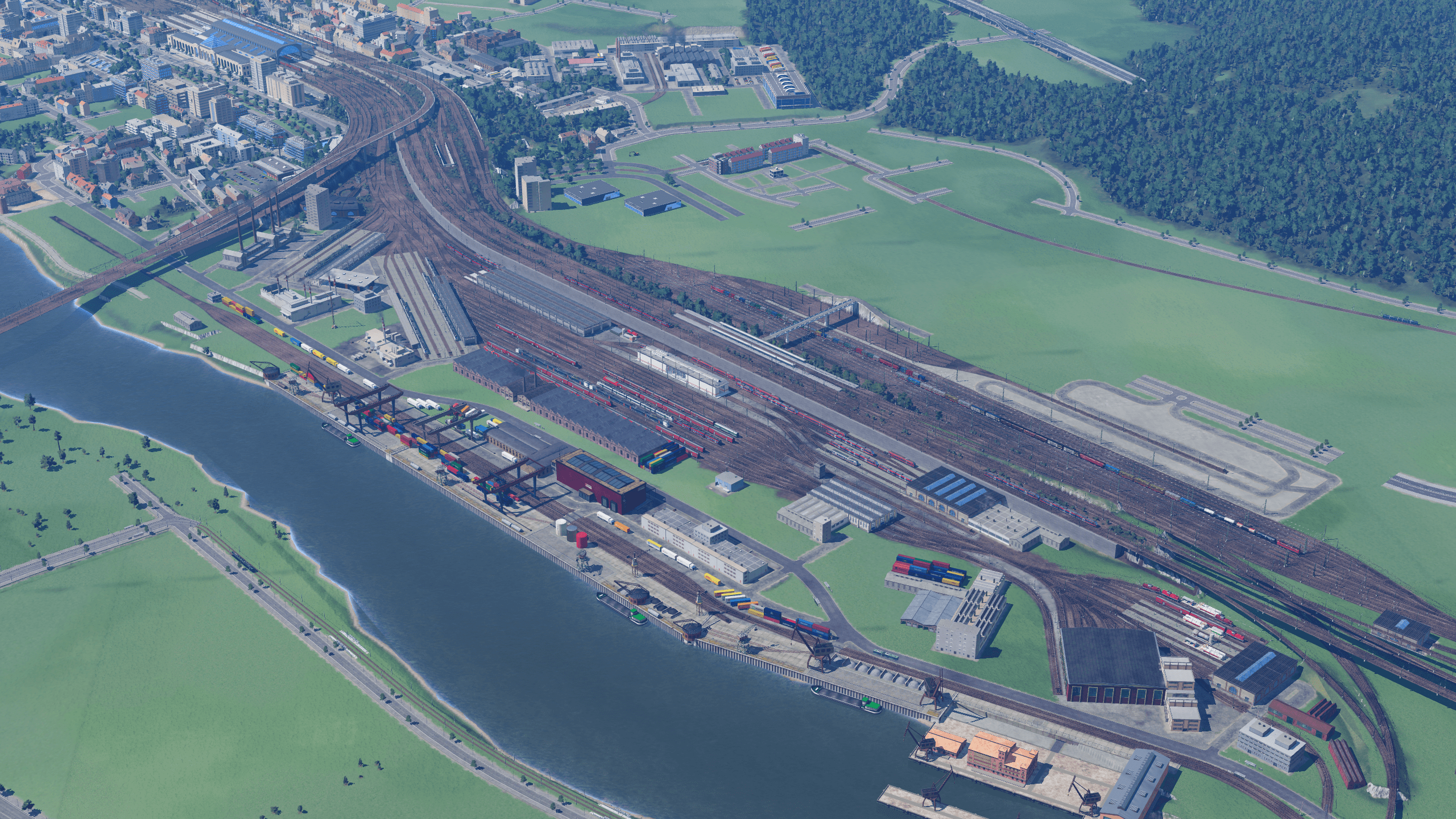 (WIP) Hauptbetriebswerk & Güterbahnhof