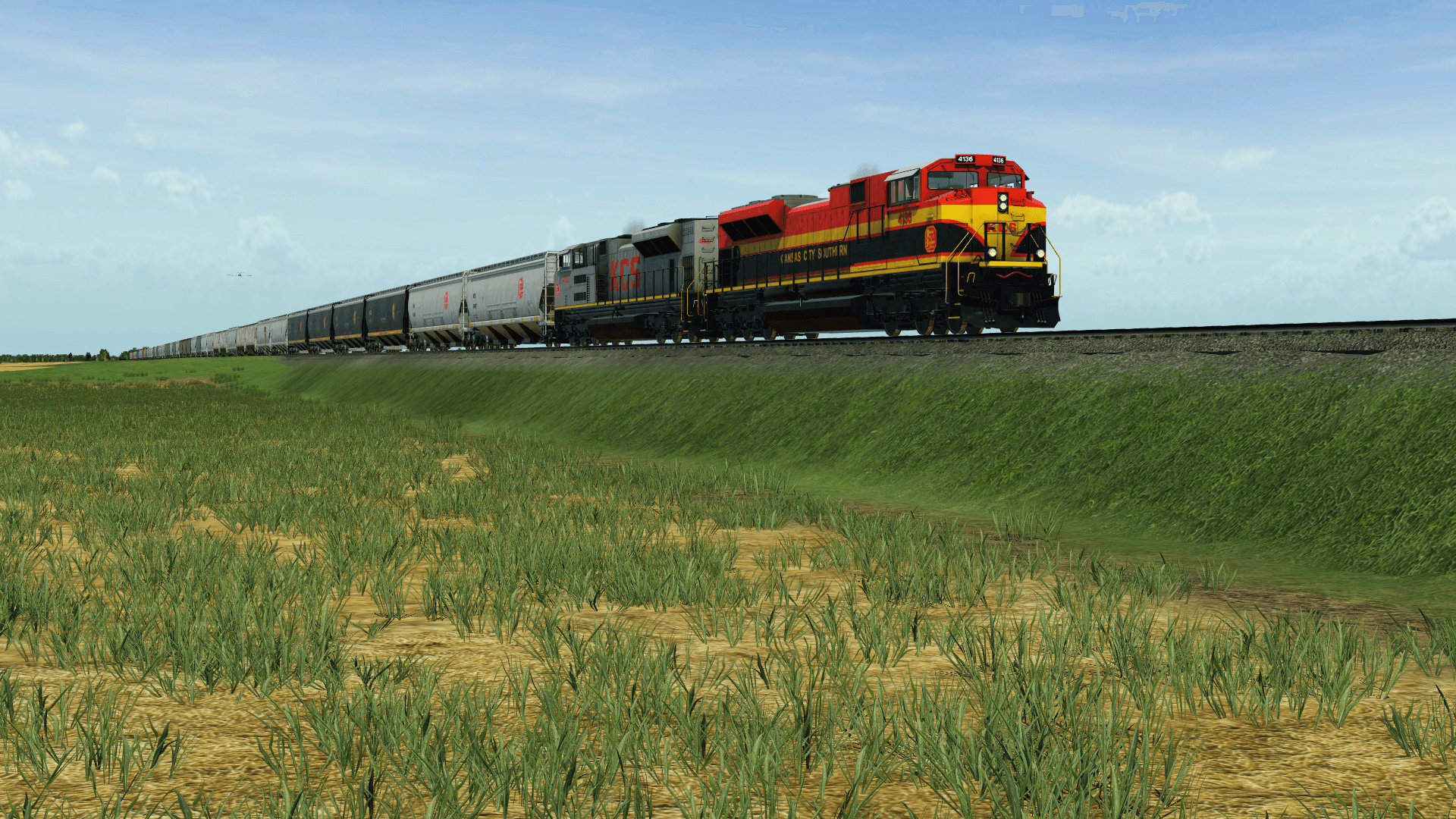 Kansas City Southern on the plains