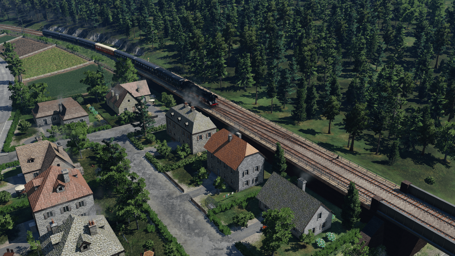 Einfahrt Bahnhof Binsdorf