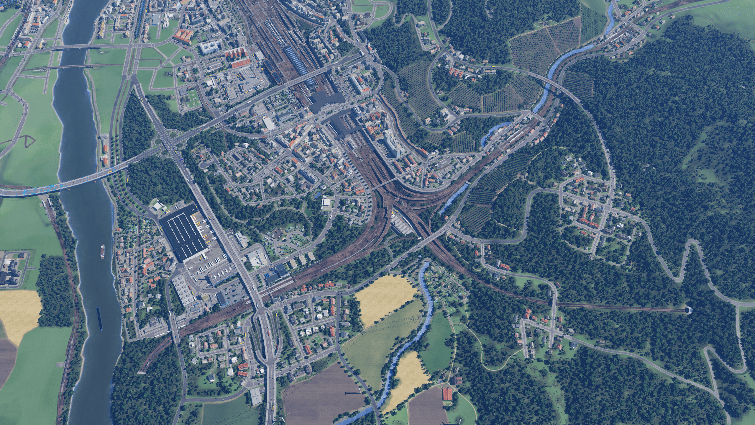 Luftbild Süd