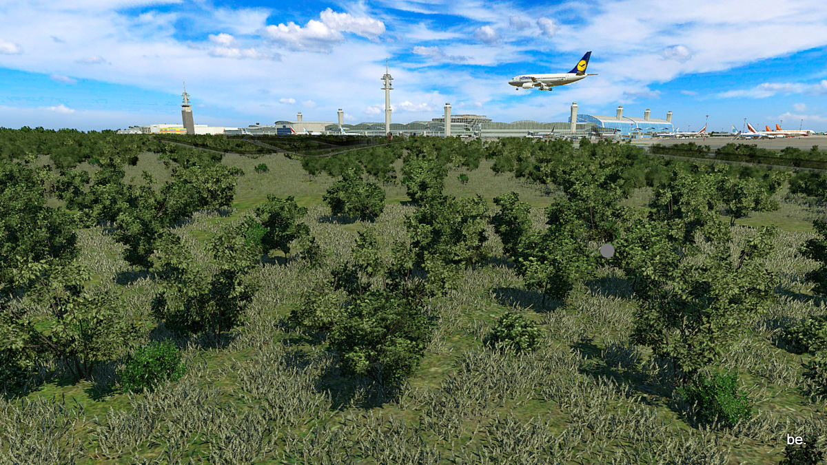Landung am Flughafen KölnBonn