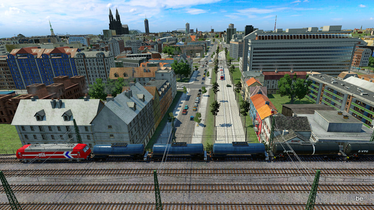Köln / 2050: Blick zum Rudolfplatz