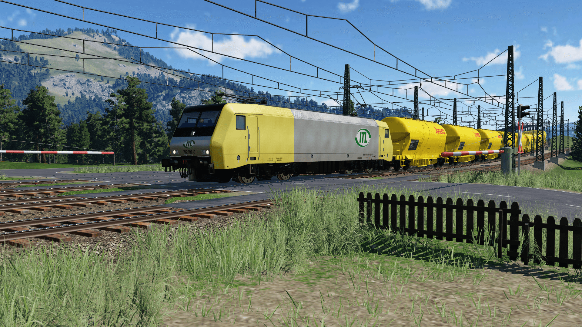 152 von ITL mit Baumaterial