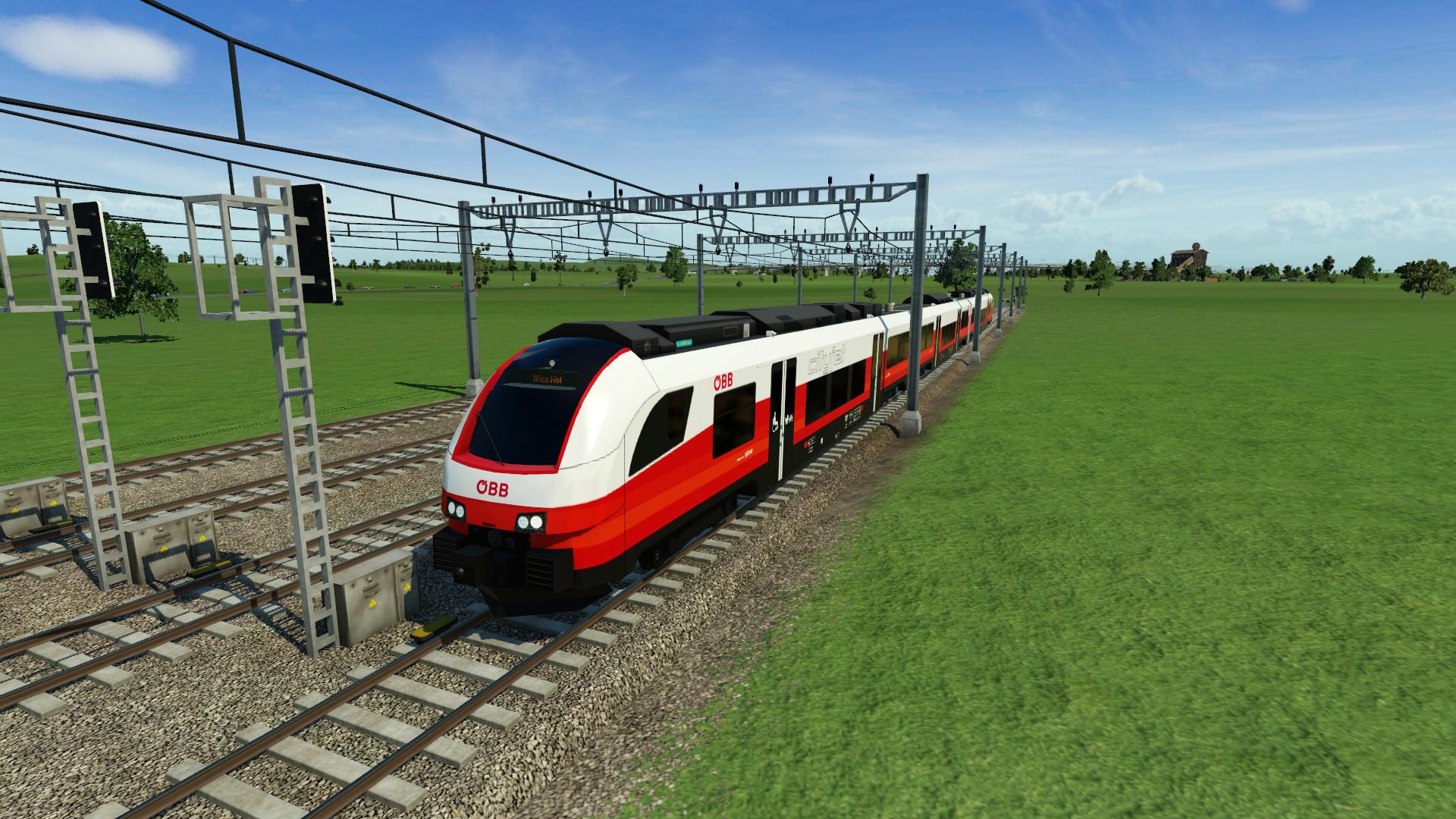 Die erste S-Bahn für mein fiktives Wien.