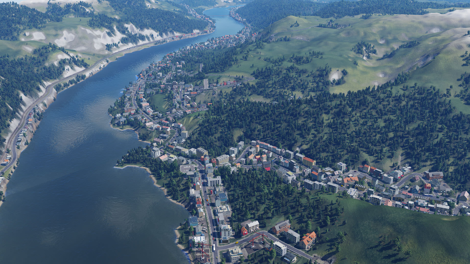 An der Mosel vorbei / On the Mosel banks