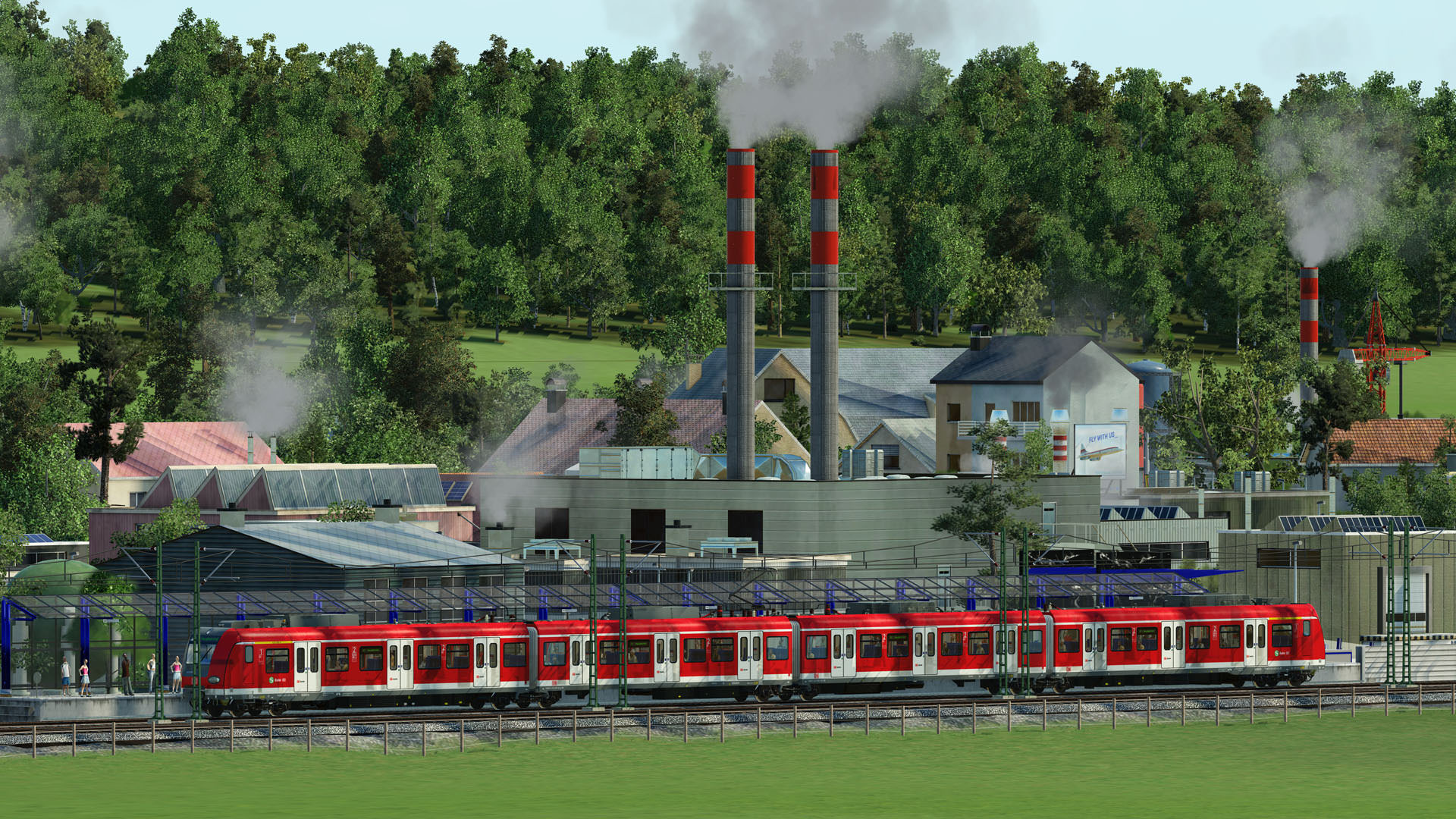 H.a.V.: Industriepark / Request stop: Industrial Park