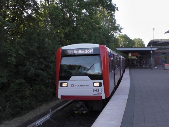 Anderes Ende - DT3N 842 in Ohlsdorf