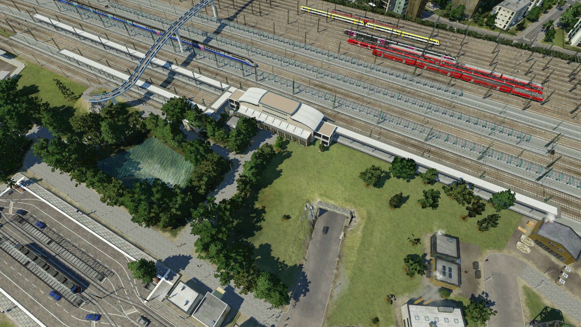 1. Abschnitt des Umbaus von Ulm Hbf