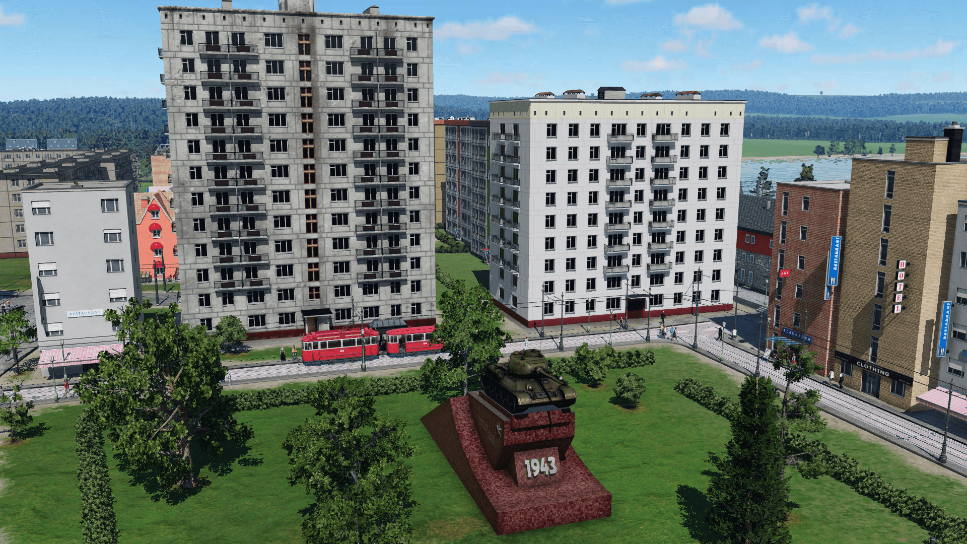 Bahnhofsvorplatz der Schweizer Hauptstadt Relm
