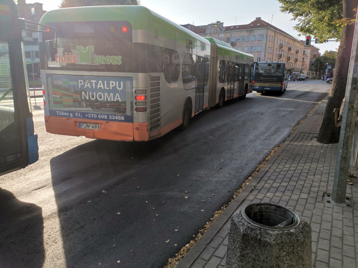 Stadtbus Klaipeda Litauen