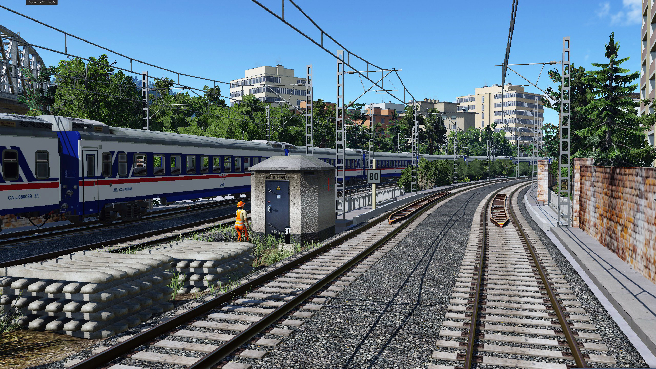 Crossing the bridge