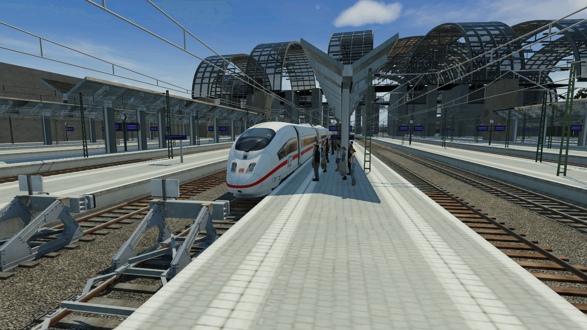 Pressefahrt zum neuen Südbahnhof von Tremoniax City