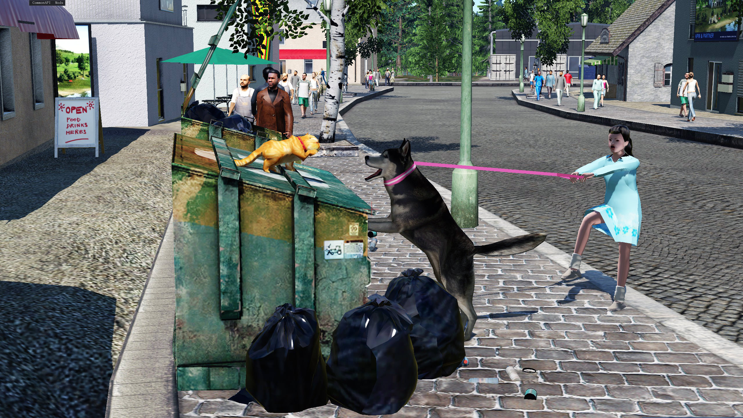 [MOD preview] - When your huskie found a cat ~~lol