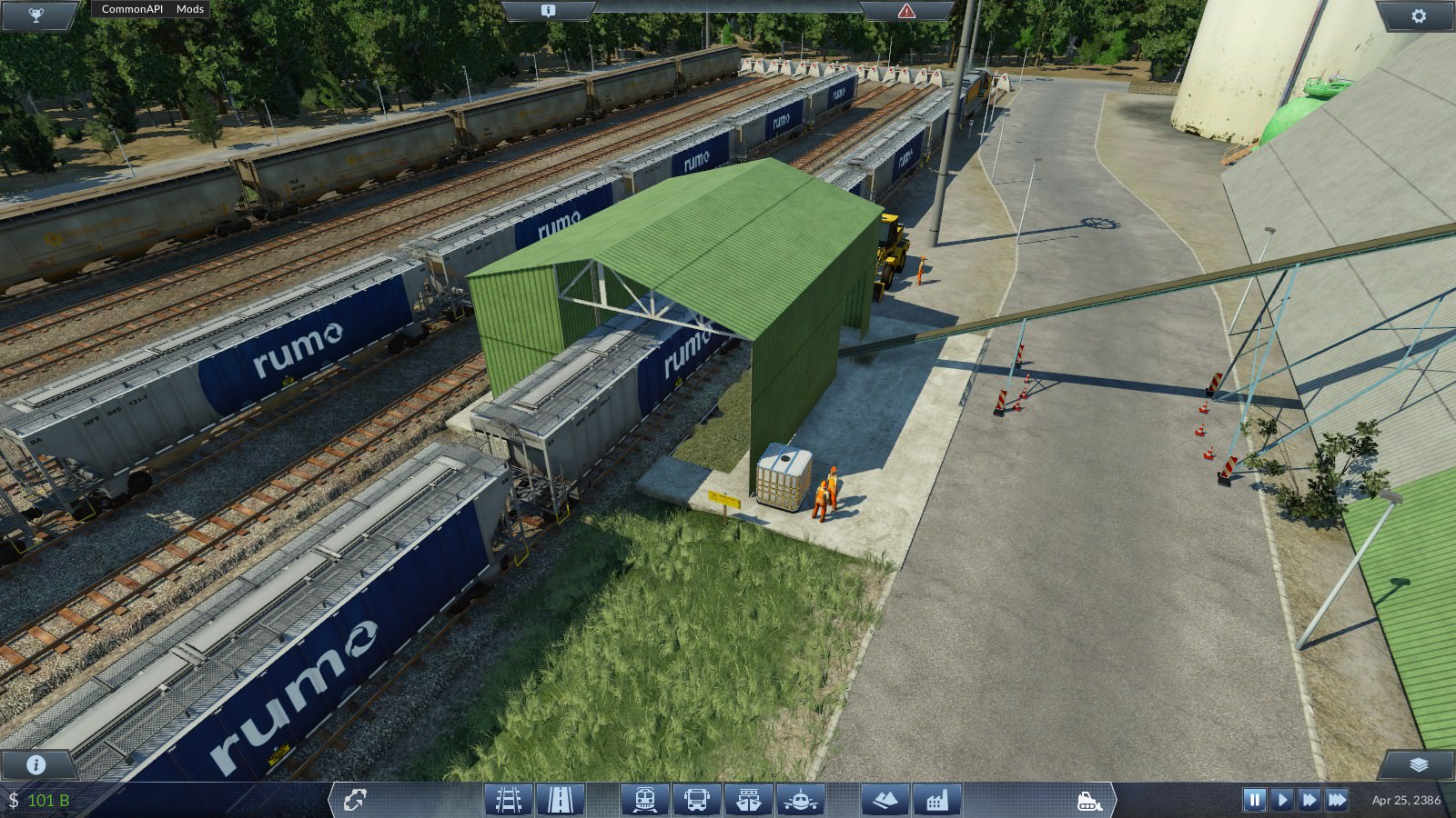 Grain Unload