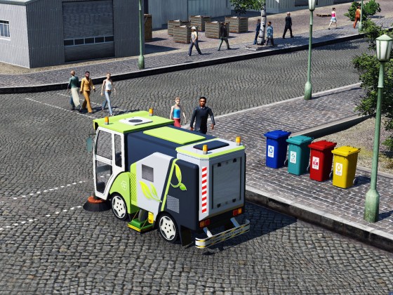 [MOD preview] - Street sweeper car