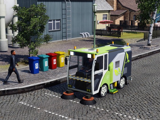 [MOD preview] - Street sweeper car