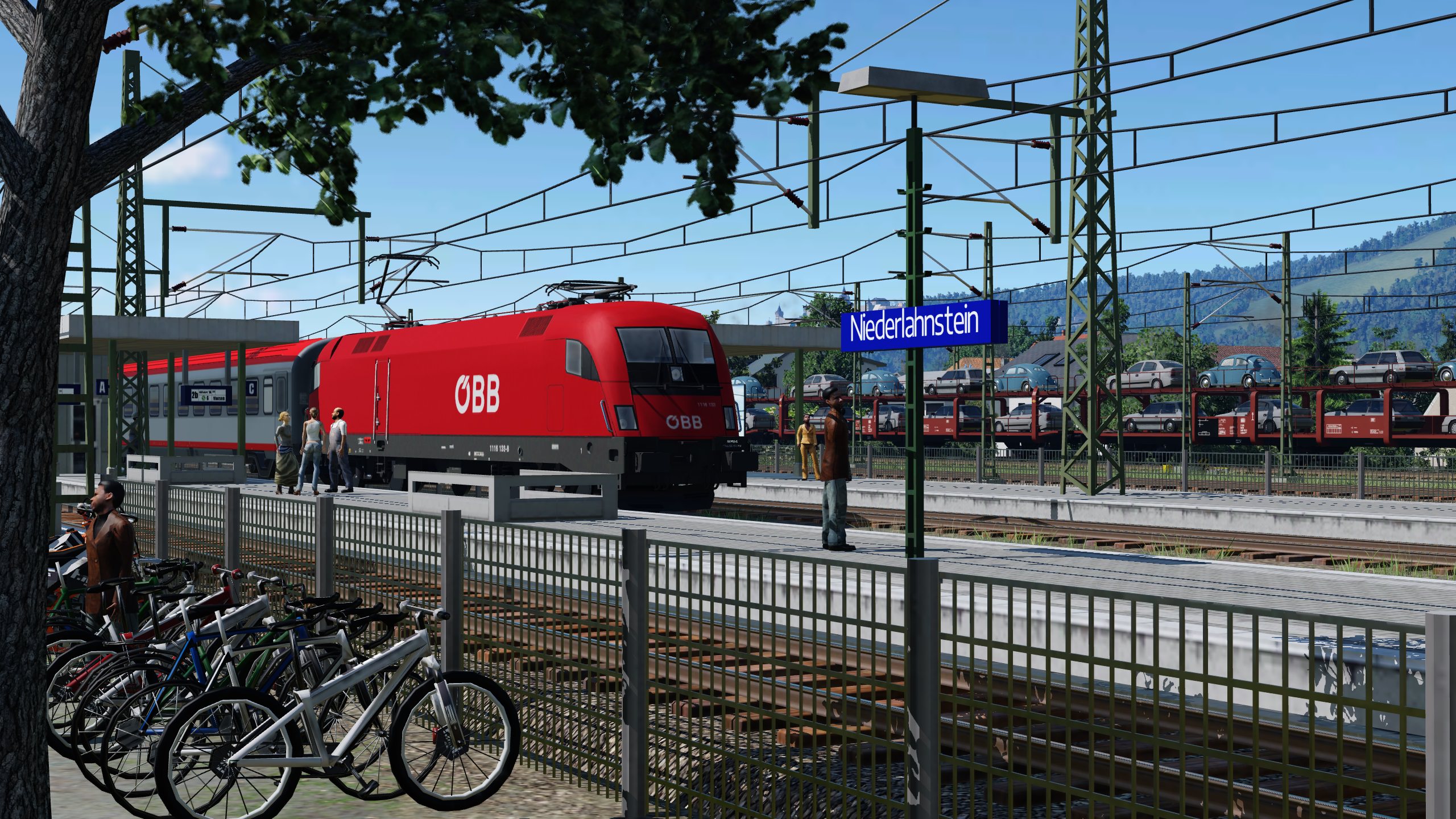 Eurocity am Rhein