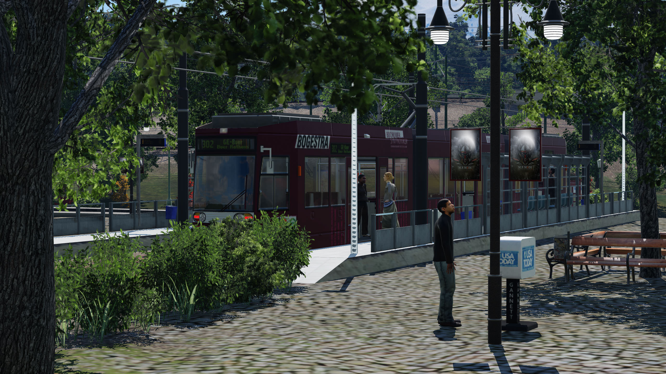 Sommertag am Karlsplatz