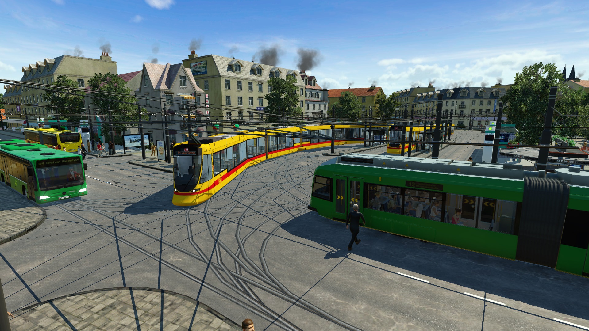 BVB trifft BLT - Basel Centralbahnplatz